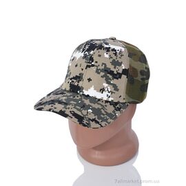 Фотография Кепка для мужчин Лето LM019-3 khaki (5 шт. р.сетка 57-59) "KUINH" недорого оптом от прямого поставщика