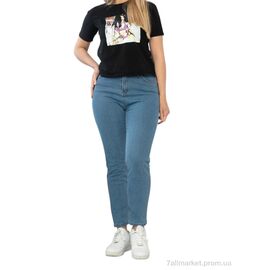 Фотография Джинсы женские Весна/осень 163-449 blue (8 шт. р.сетка 34-44) "Massmag" недорого оптом от прямого поставщика
