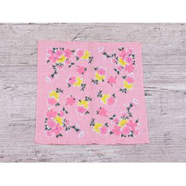 Фотография Носовой платок женский ES032 pink р.30*30 "Shawls" недорого оптом от прямого поставщика