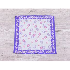 Фотография Носовой платок женский ES035 purple р.30*30 "Shawls" недорого оптом от прямого поставщика