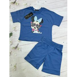 Фотография Костюм детский на девочку 1035 blue р.98-122 "Marimaks" недорого оптом от прямого поставщика