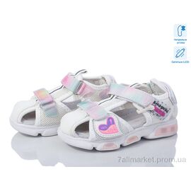 Босоніжки дитячі літні Літо C10092A LED (8 пар р.21-26) "Ok Shoes" недорого оптом від прямого постачальника