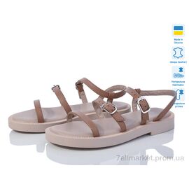 Босоніжки жіночі літні Літо Paradize AR-SAN-2605 капучино (37-40) (6 пар р.37-40) "Prime-Opt" недорого оптом від прямого постачальника