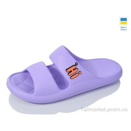 Шльопанці жіночі полегшені Літо DS69 бузковий (8 пар р.36-41) "Inblue" недорого оптом від прямого постачальника