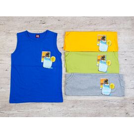 Майка дитяча на хлопчика 1741 mix р.12-16 "OL" недорого оптом від прямого постачальника