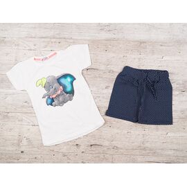 Костюм дитячий на дівчинку K747 white р.0-4 "OL" недорого оптом від прямого постачальника