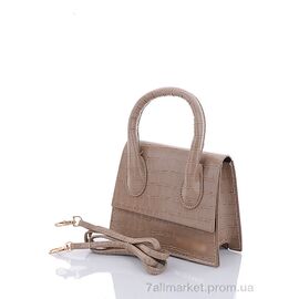 Жіноча сумка 2058-7 beige 15*14*8 см, "David Polo" недорого оптом від прямого постачальника