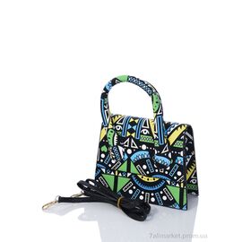 Жіноча сумка 2058-15 blue-black 15*14*8 см, "David Polo" недорого оптом від прямого постачальника