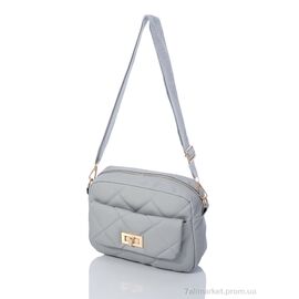 Жіноча сумка 2153-10 grey 16*22*7 см, "David Polo" недорого оптом від прямого постачальника