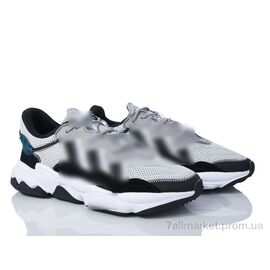 Кросівки чоловічі модні Весна/осінь HD29(7824-2)-10 grey-black (8 пар р.40-45) "Violeta" недорого оптом від прямого постачальника