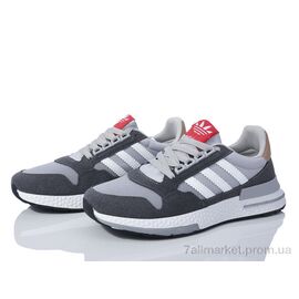 Кросівки чоловічі модні Весна/осінь HD15(182-35) grey (8 пар р.40-44) "Violeta" недорого оптом від прямого постачальника