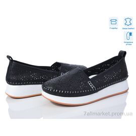 Туфлі жіночі стильні Літо 24075 black (8 пар р.36-41) "Mona Lisa" недорого оптом від прямого постачальника