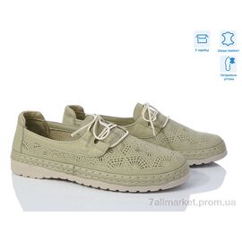 Туфлі жіночі стильні Літо 24130 green (8 пар р.36-41) "Mona Lisa" недорого оптом від прямого постачальника