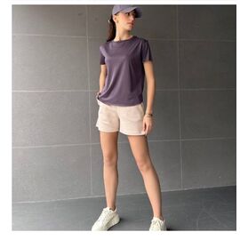 Фотография Футболка женская RL1024 d.grey р.S-2XL "PRENSES" недорого оптом от прямого поставщика