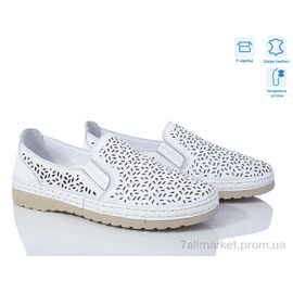 Фотография Туфли женские стильные Лето 24132 white (8 пар р.36-41) "Mona Lisa" недорого оптом от прямого поставщика