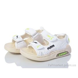 Фотография Босоножки детские летние Лето 3647-D6725-7 (10 пар р.21-25) "Мир" недорого оптом от прямого поставщика