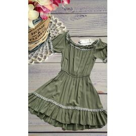 Фотография Платье детское лёгкое на девочку 846 green р.134-152 "Marimaks" недорого оптом от прямого поставщика