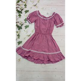 Фотография Платье детское лёгкое на девочку 846 powder р.134-152 "Marimaks" недорого оптом от прямого поставщика