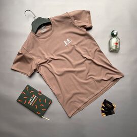 Футболка чоловіча 116 brown р.M-3XL "Verton" недорого оптом від прямого постачальника