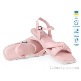 Босоніжки жіночі літні Літо Prime 1310-47 рожевий шкіра літо 2021 (8 пар р.36-41) "Prime-Opt" недорого оптом від прямого постачальника