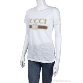 Фотография Футболка женская Лето 003 (01708) beige (8 шт. р.сетка S-XL) "Obuvok" недорого оптом от прямого поставщика