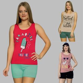 Костюм жіночий 44902 mix р.42-46 "OL" недорого оптом від прямого постачальника