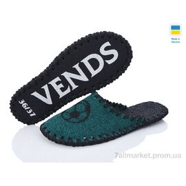 Тапки дитячі домашні Літо 177W зелений (9 пар р.36-41) "Active" недорого оптом від прямого постачальника