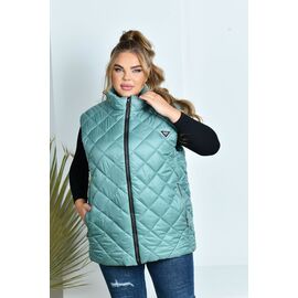 Фотография Жилетка женская 4021 l.blue р.52-58 "Iren Veles" недорого оптом от прямого поставщика