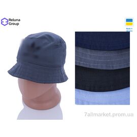 Панама чоловіча Літо NN12 mix (5 шт. р.сіткаOne size) "Reluna Group" недорого оптом від прямого постачальника