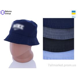 Панама чоловіча Літо NN14 mix (5 шт. р.сіткаOne size) "Reluna Group" недорого оптом від прямого постачальника