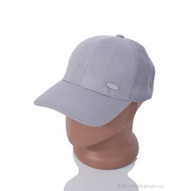 Фотография Кепка для мужчин Лето MG006-1 grey (5 шт. р.сетка 56-59) "KUINH" недорого оптом от прямого поставщика
