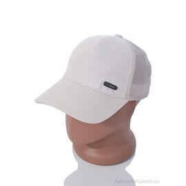 Фотография Кепка для мужчин Лето MG007-3 beige (5 шт. р.сетка 56-59) "KUINH" недорого оптом от прямого поставщика