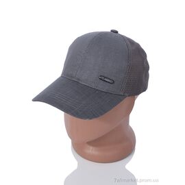 Фотография Кепка для мужчин Лето MG007-4 grey (5 шт. р.сетка 56-59) "KUINH" недорого оптом от прямого поставщика