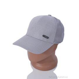 Фотография Кепка для мужчин Лето MG007-6 grey (5 шт. р.сетка 56-59) "KUINH" недорого оптом от прямого поставщика