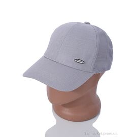 Фотография Кепка для мужчин Лето MG008-4 grey (5 шт. р.сетка 56-59) "KUINH" недорого оптом от прямого поставщика
