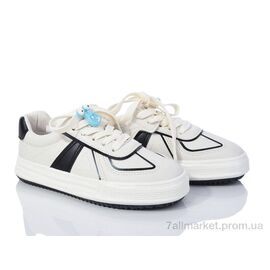 Фотография Кроссовки детские модные Весна/осень G40(Z1889) beige-black (5 пар р.32-37) "Violeta" недорого оптом от прямого поставщика