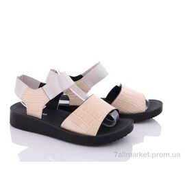 Босоніжки жіночі літні Літо 6606-2 (8 пар р.37-42) "GoldStar" недорого оптом від прямого постачальника