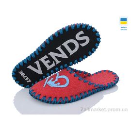 Фотография Тапки женские для дома Весна/осень 296W червоний (9 пар р.36-41) "Active" недорого оптом от прямого поставщика