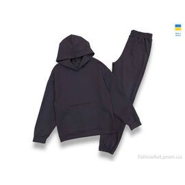 Спортивний костюм дитячий Весна/осінь 2324 grey (158-176) (3 шт. р.сіткаS-L) "LiMa" недорого оптом від прямого постачальника