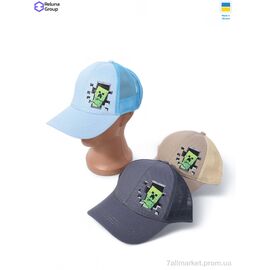 Фотография Кепка детская Лето XR002 mix (3 шт. р.сетка One size) "Reluna Group" недорого оптом от прямого поставщика