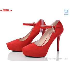 Фотография Туфли женские стильные Весна/осень 777-A19-2 (6 пар р.36-40) "Seven" недорого оптом от прямого поставщика