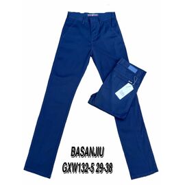 Фотография Брюки мужские 132-5 blue р.29-38 "God Baron" недорого оптом от прямого поставщика
