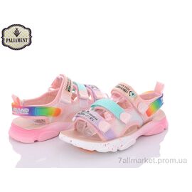 Фотография Босоножки детские летние Лето B16-3L (8 пар р.32-37) "PALIAMENT" недорого оптом от прямого поставщика