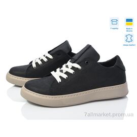 Кросівки жіночі модні Весна/осінь 24-134W ч.нуб. (8 пар р.36-41) "Cross-shop" недорого оптом від прямого постачальника