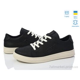 Кросівки чоловічі модні Весна/осінь 24-137 ч.нуб. (8 пар р.40-45) "Cross-shop" недорого оптом від прямого постачальника