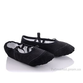 Фотография Чешки детские для девочек Весна/осень Балетка чорна (22 пар р.24-45) "LiBang" недорого оптом от прямого поставщика