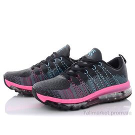 Фотография Кроссовки женские модные Весна/осень W4138-1 (8 пар р.37-41) "CR" недорого оптом от прямого поставщика