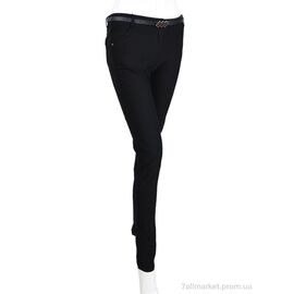 Фотография Женские брюки Весна/осень 2667 (08954) black (6 шт. р.сетка 25-30) "Obuvok" недорого оптом от прямого поставщика