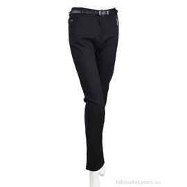 Фотография Женские брюки Весна/осень 1921 (08954) black (6 шт. р.сетка 25-30) "Obuvok" недорого оптом от прямого поставщика