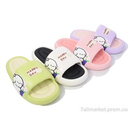 Шльопанці жіночі полегшені Літо A8019 mix (12 пар р.36-41) "Alex" недорого оптом від прямого постачальника